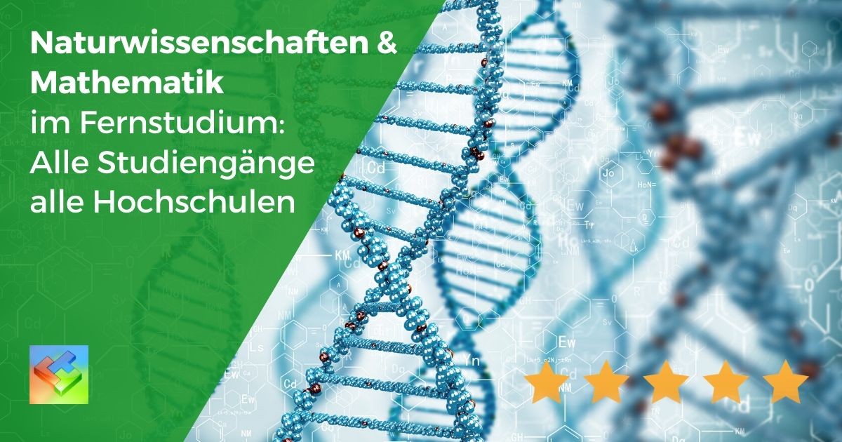 Fernstudium Naturwissenschaften: Alle Studiengänge im Vergleich + Fachkompass
