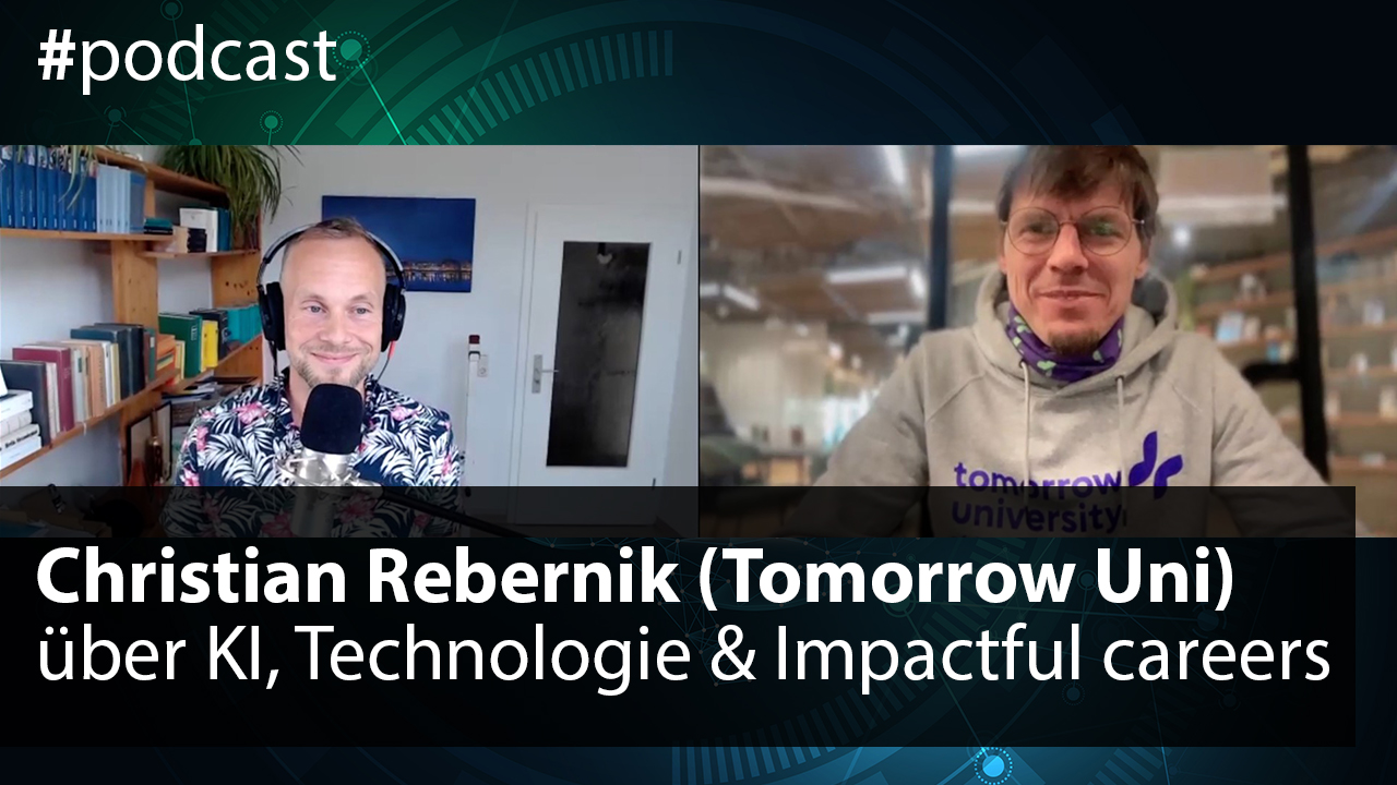 Technologie, KI & Nachhaltigkeit im Studium: Christian Rebernik über die Tomorrow University