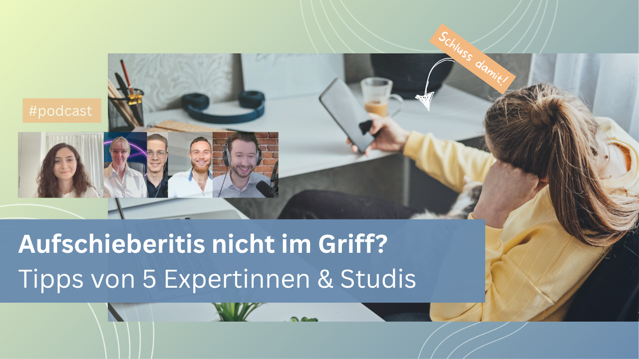Prokrastination im Fernstudium: Das sagen Experten & Studierende