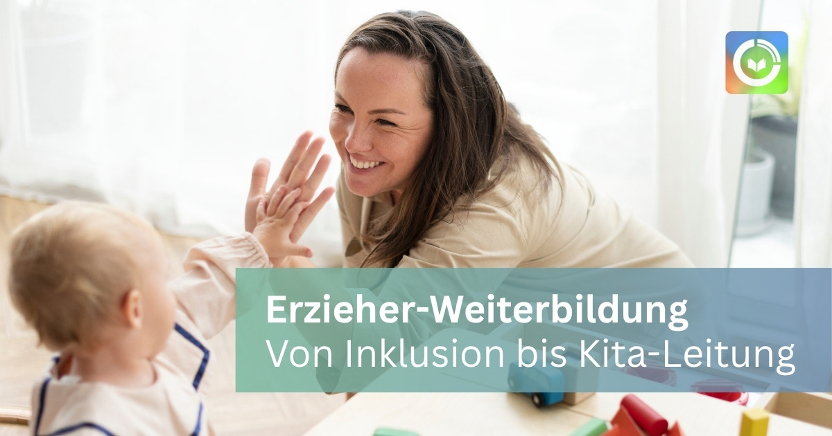 Weiterbildung f&uuml;r Erzieher: Fernkurse von Inklusion bis Kita-Leitung