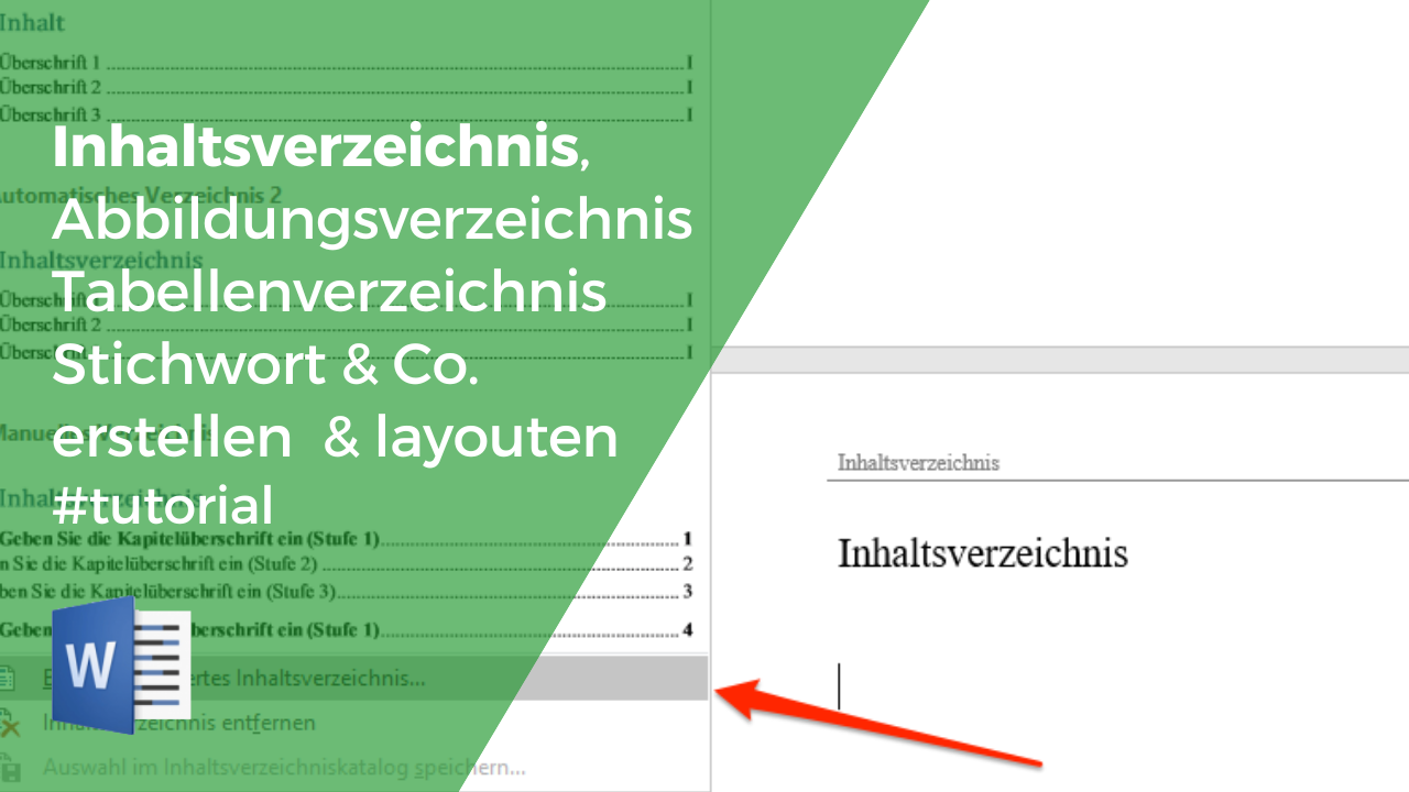 Verzeichnisse in wissenschaftlichen Arbeiten richtig formatieren – Schritt-für-Schritt-Anleitung mit Word