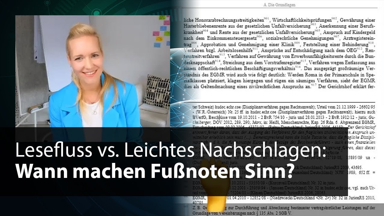 Quellenangaben: Fußnoten vs. In-Text-Verweise | mit Abschlussarbeiten-Expertin Nadine Syring