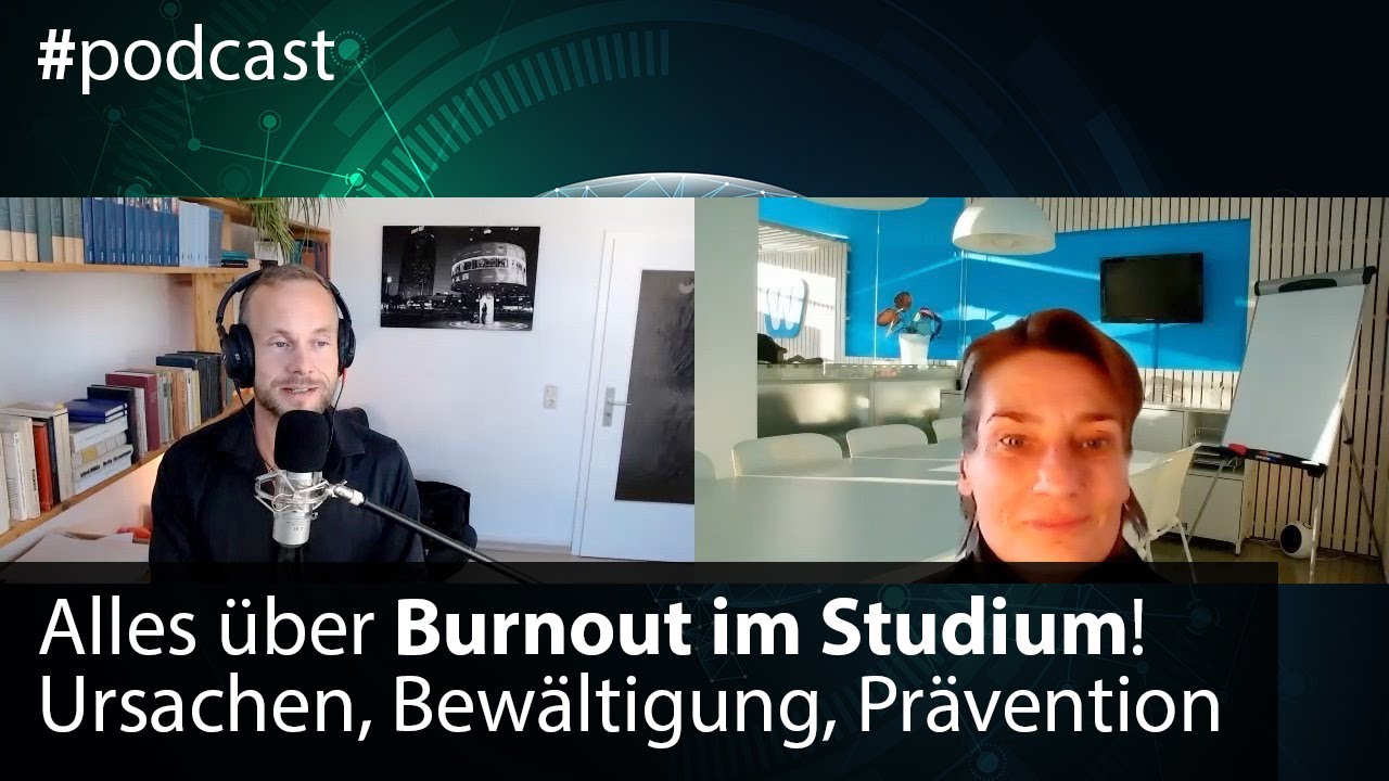 Alles über Burnout im Studium! Symptome, Bewältigung etc. Prof. Daniela Voigt (SRH) im Interview
