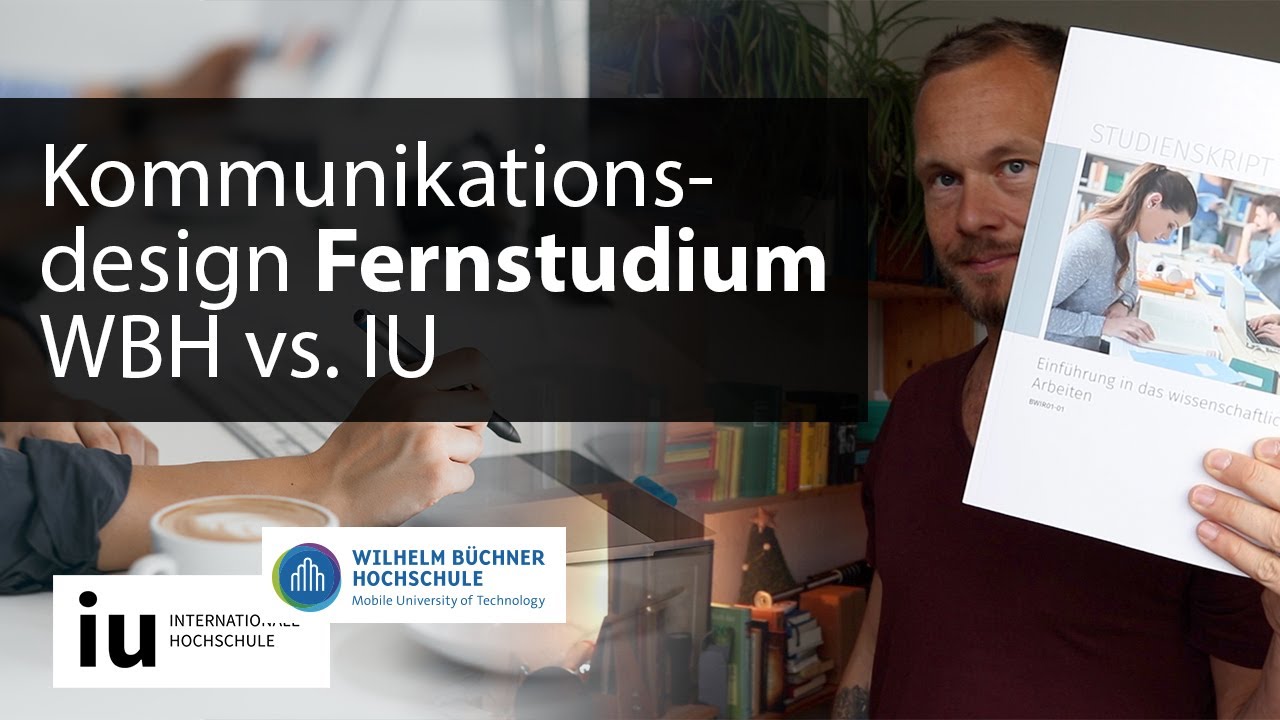 Kommunikationsdesign im Fernstudium: WBH  vs. IU Internationale Hochschule – berufsbegleitend
