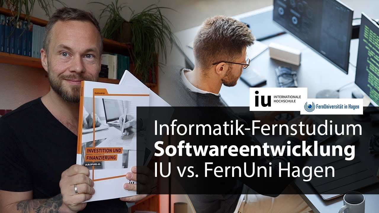 Informatik im Fernstudium: Softwareentwicklung 💻 IU Internationale Hochschule vs. FernUni Hagen