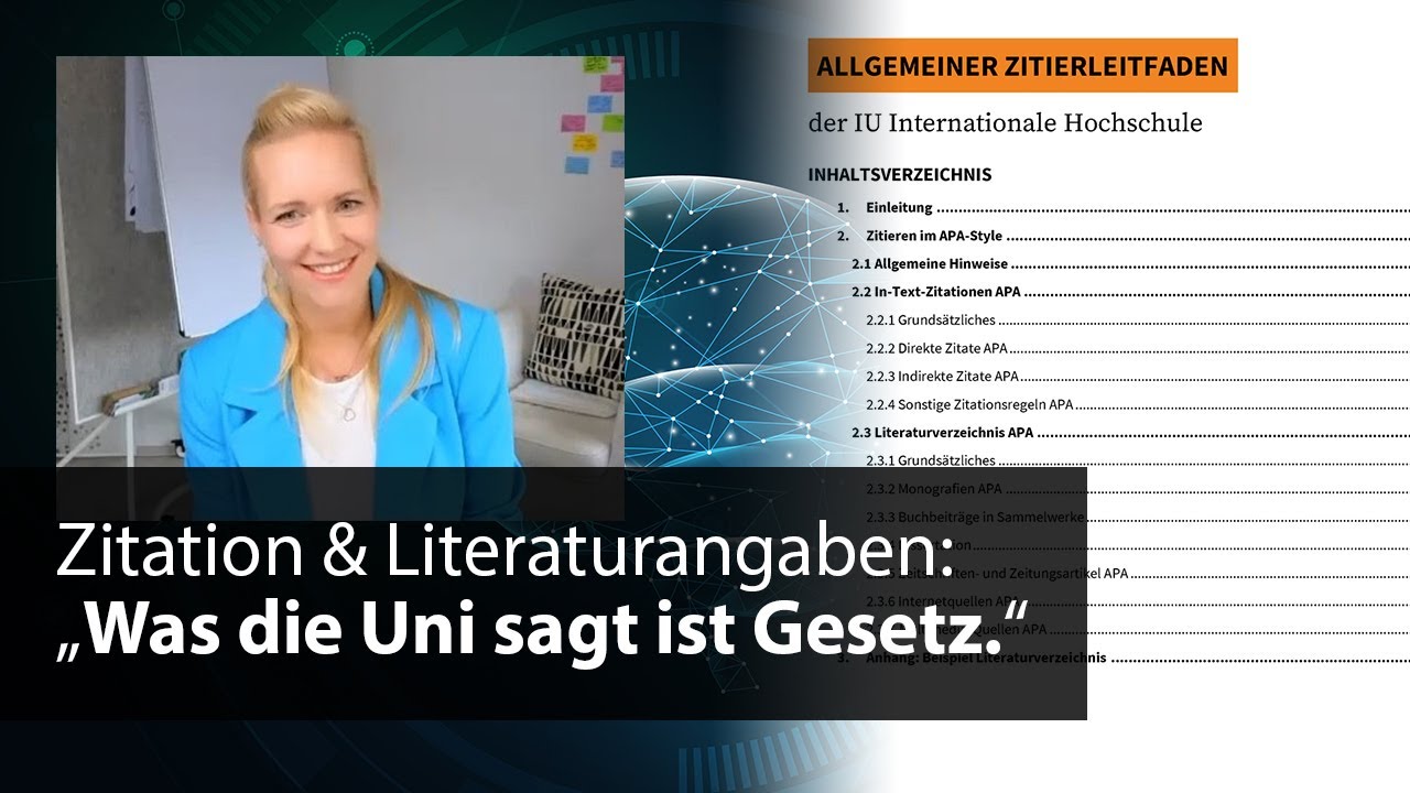 Zitierstile in wissenschaftlichen Arbeiten: Fußnote vs. In-Text, APA & Co. | mit Nadine Syring