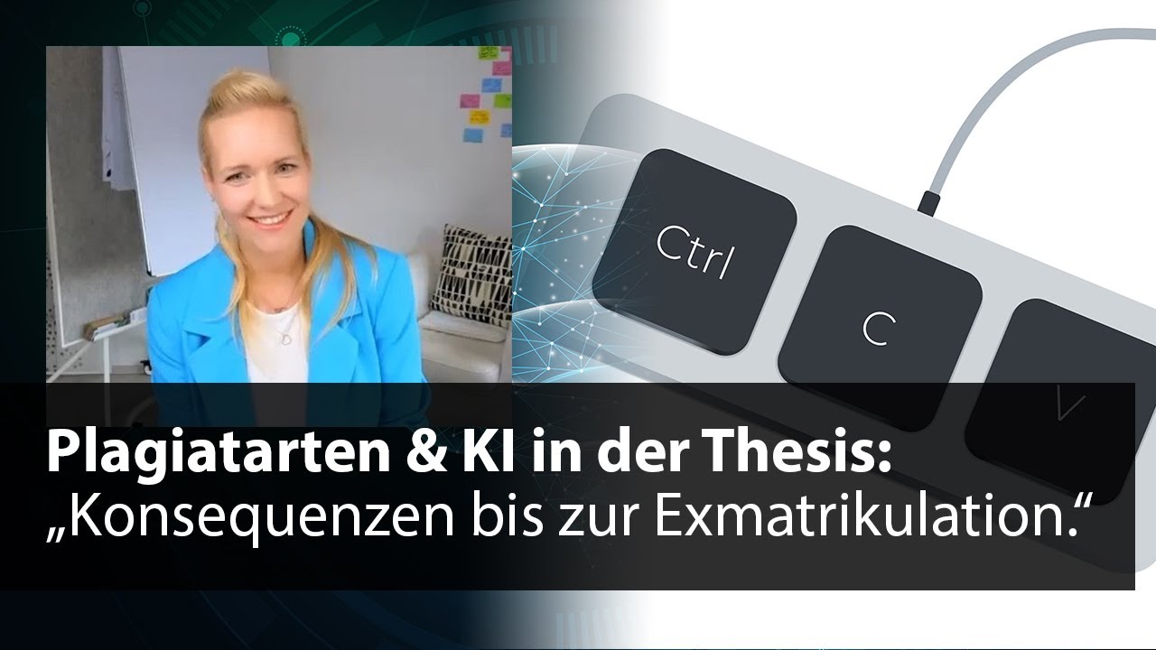 Plagiate in Abschlussarbeiten ⚠️ Expertin Nadine Syring über häufige Plagiatarten & KI-Nutzung