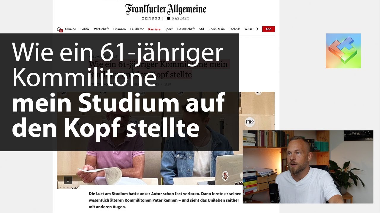 Studieren ohne Abschluss? Ich reagiere auf FAZ-Artikel von Tom Konjer