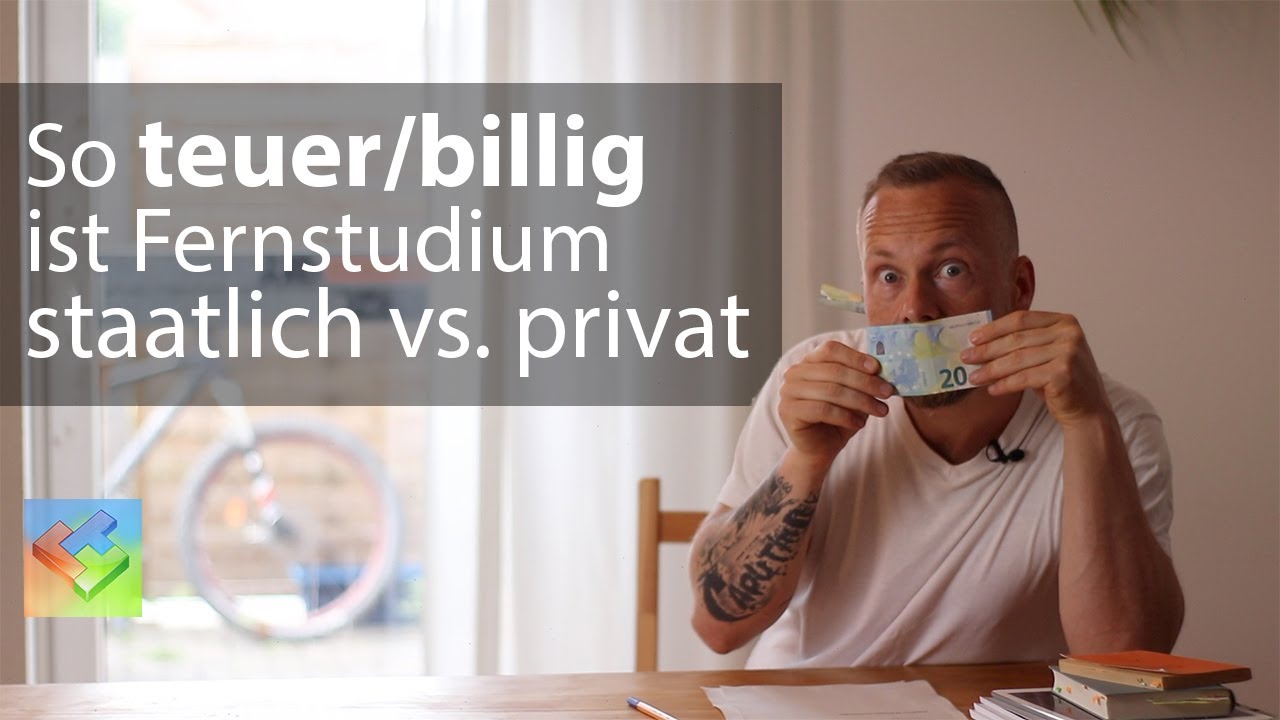 Fernstudium: Kosten & Studiengebühren privat vs. staatlich + versteckte Kosten & Finanzierung 🤑
