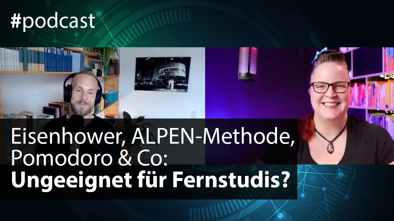 Zeitmanagement-Methoden ungeeignet fürs Fernstudium? – Patricia Findel im Interview – Eisenhower etc