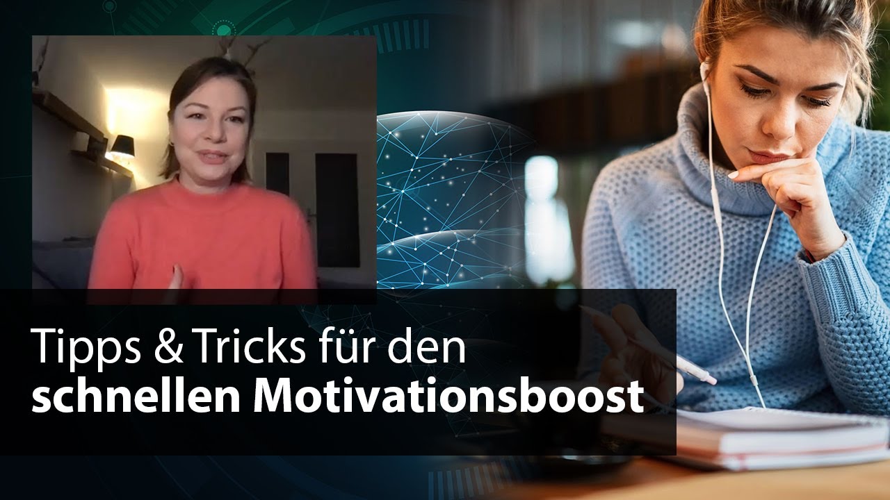 Tipps für schnelle Motivation im Studium (von Duschen bis Lofi-Playlist)  | mit Study Coach Manuela