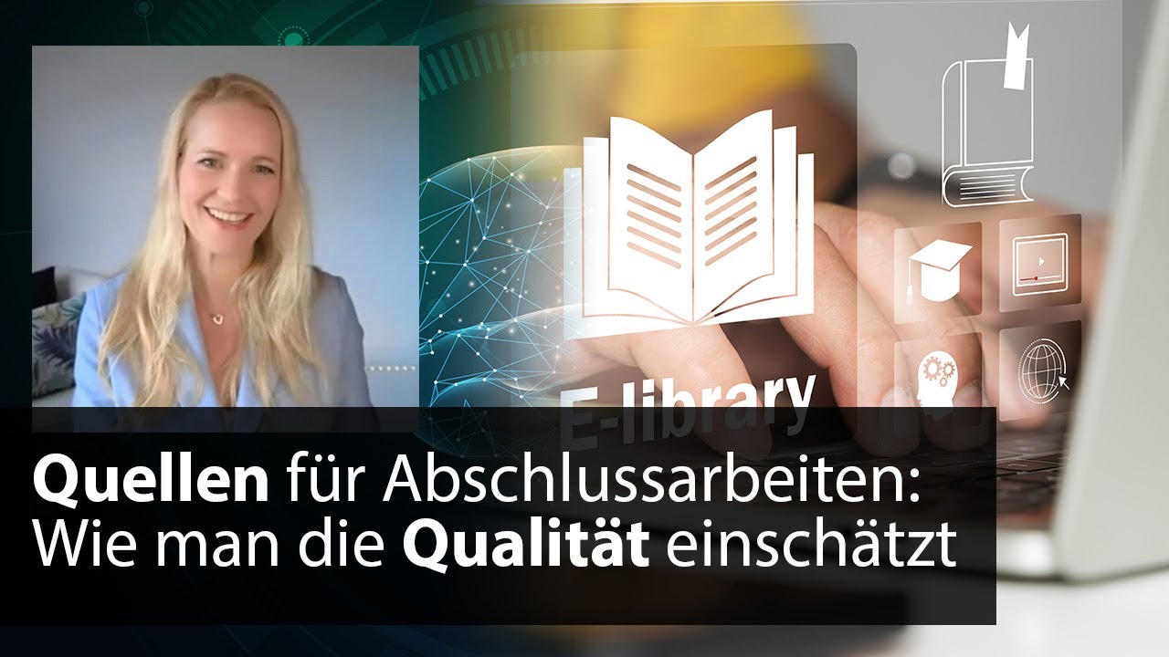 So bewertest du die Qualität von Quellen für die Thesis | mit Nadine Syring