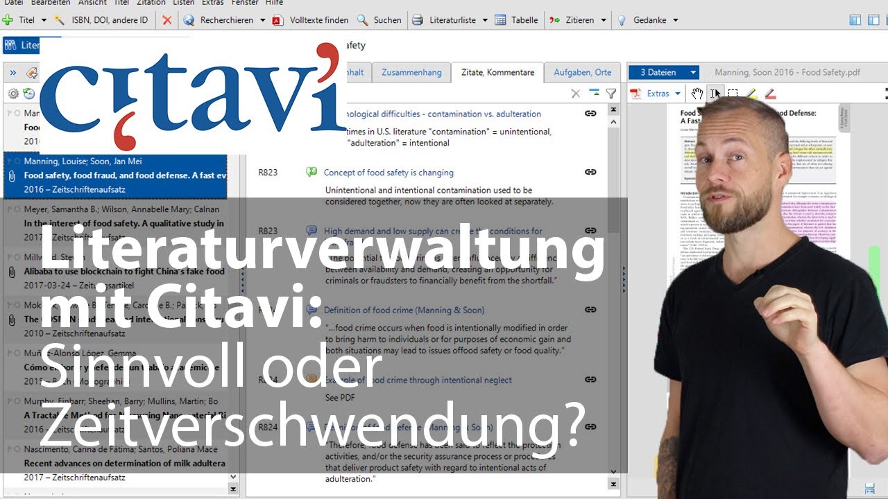 Citavi fürs Studium: Braucht das man das wirklich? Pro & Kontra Quellenverwaltung