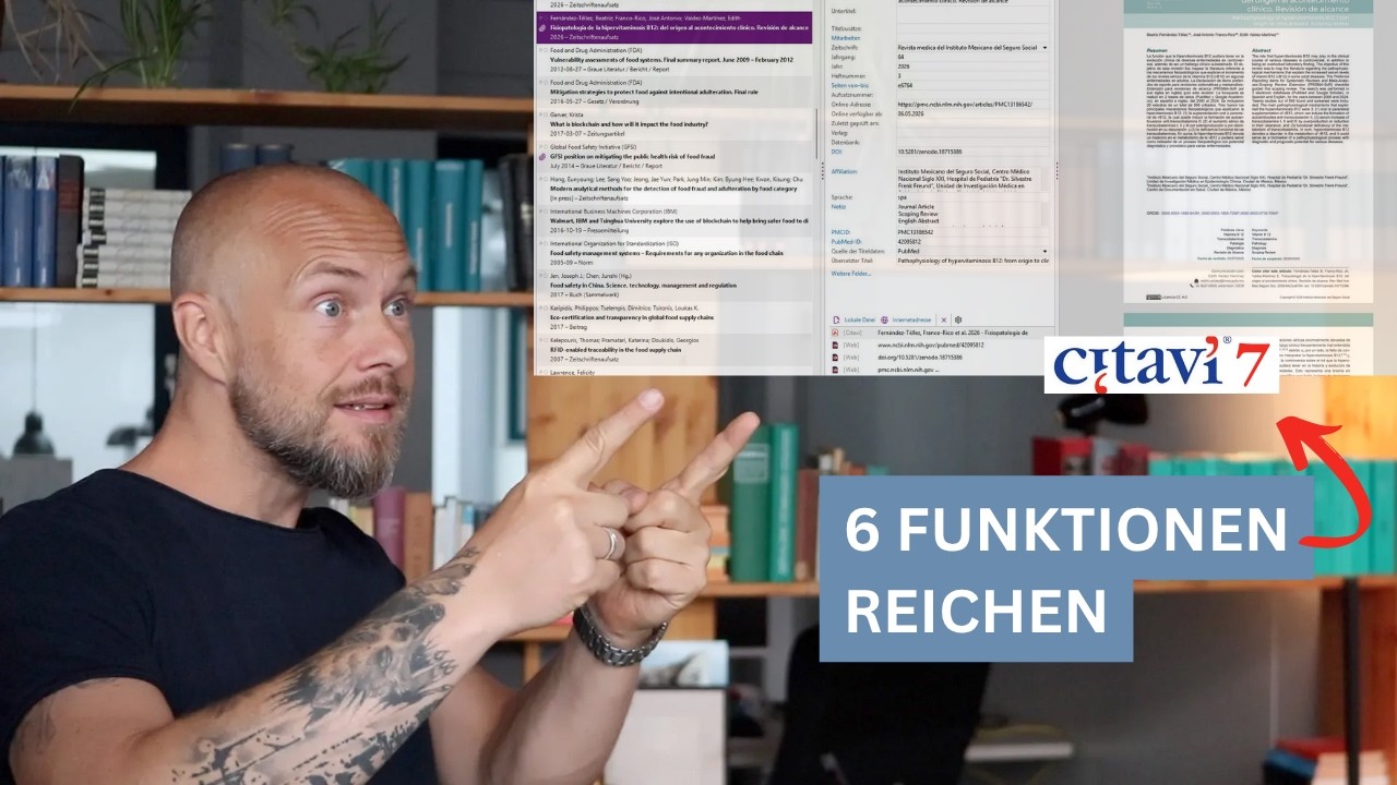 Citavi Tutorial: In 25 Minuten zum fertigen Literaturverzeichnis