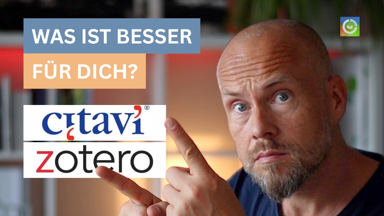 Citavi vs. Zotero fürs Studium? 7 Fragen entscheiden
