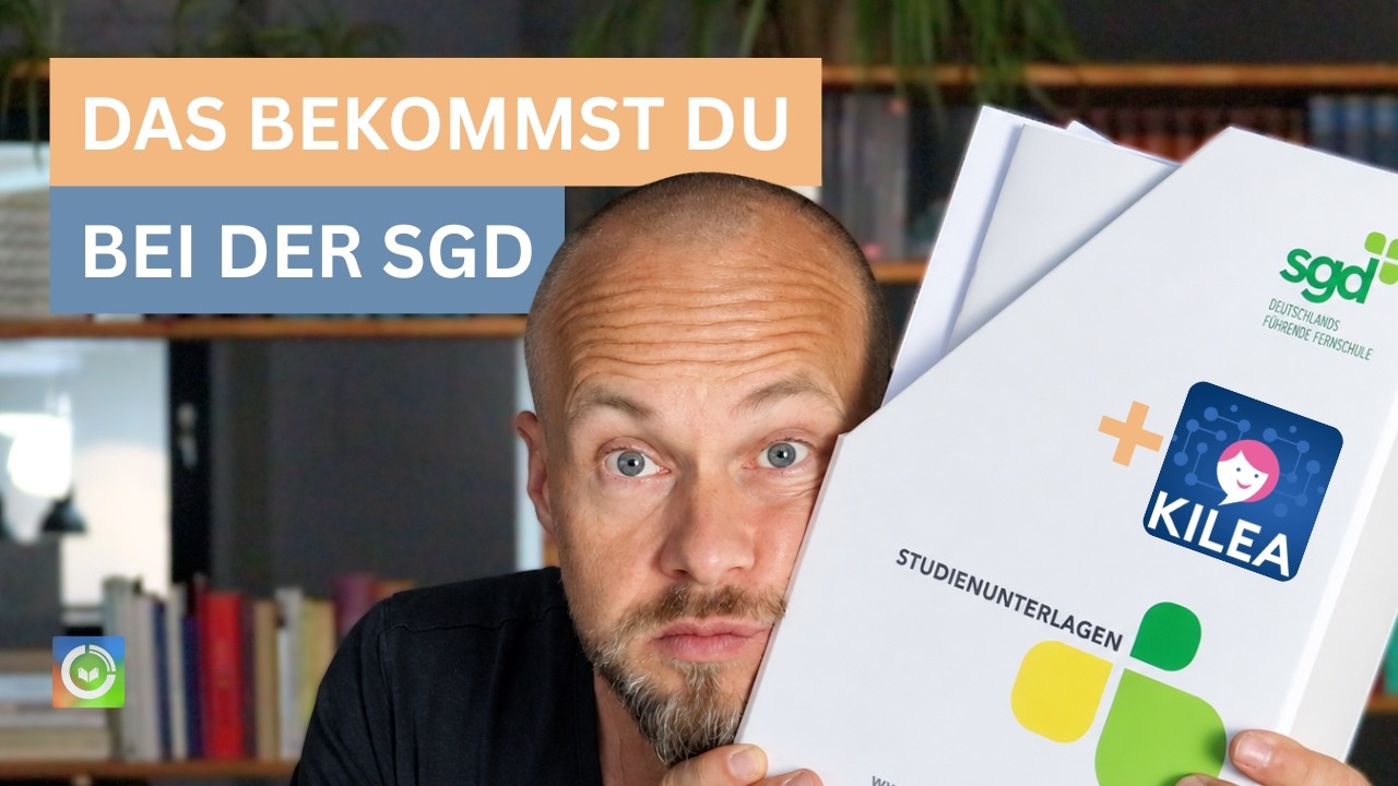 sgd-Fernstudium: Ich zeige Onlinecampus, Skripte & KI-Tutor KILEA